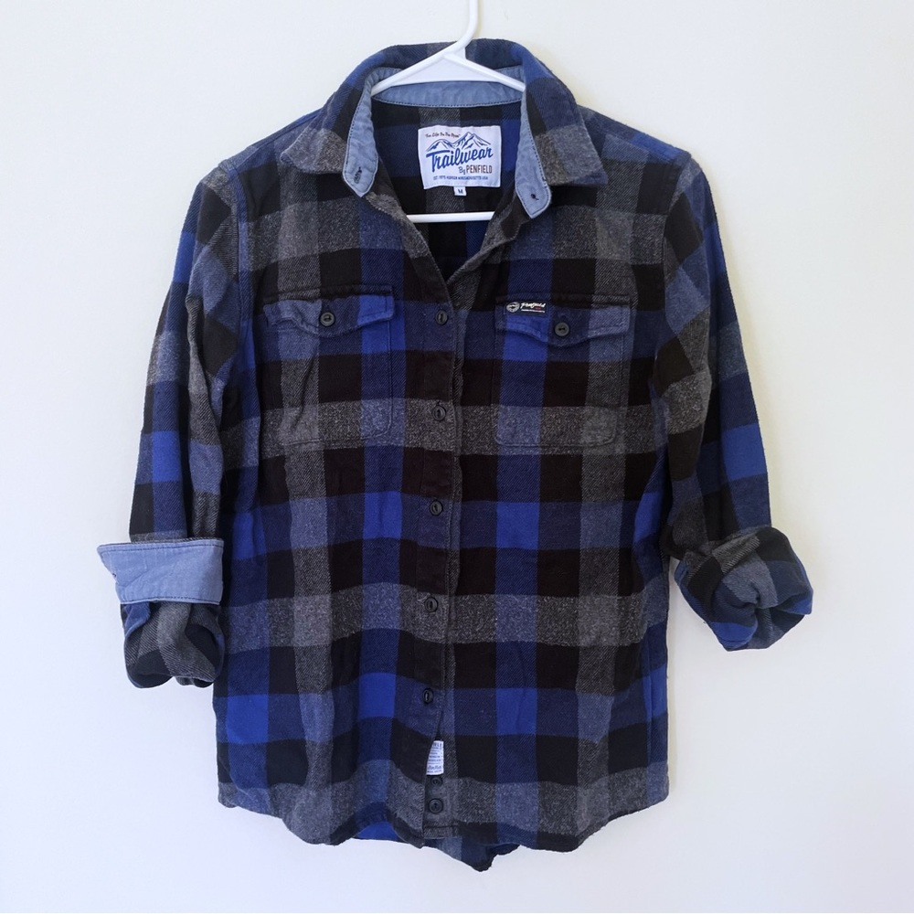 Penfield Flannel size medium blue